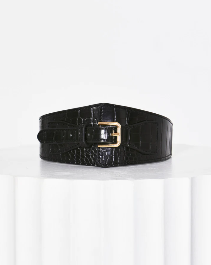 Fate Lady Genevieve Belt in Black