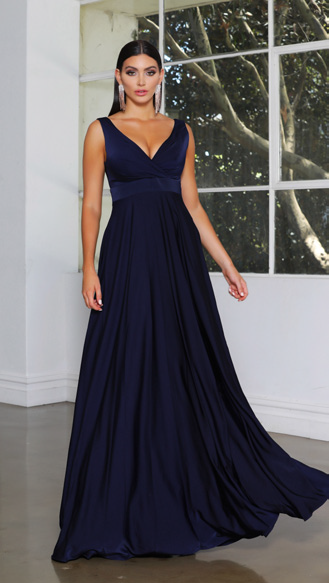 Jadore - JX4036 (Available in Purple, Navy and Dusty Pink)