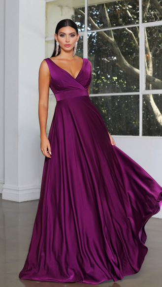 Jadore - JX4036 (Available in Purple, Navy and Dusty Pink)
