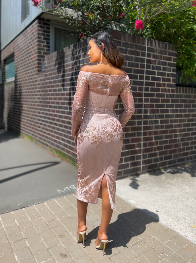 Jadore - JX5047 (Available in Blush, Navy and Mauve)