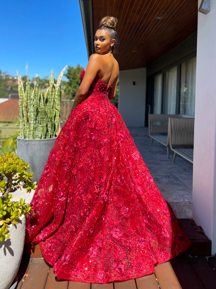 Jadore - JX5077 (Available in Wine, Dove Blue, Navy and Ivory)