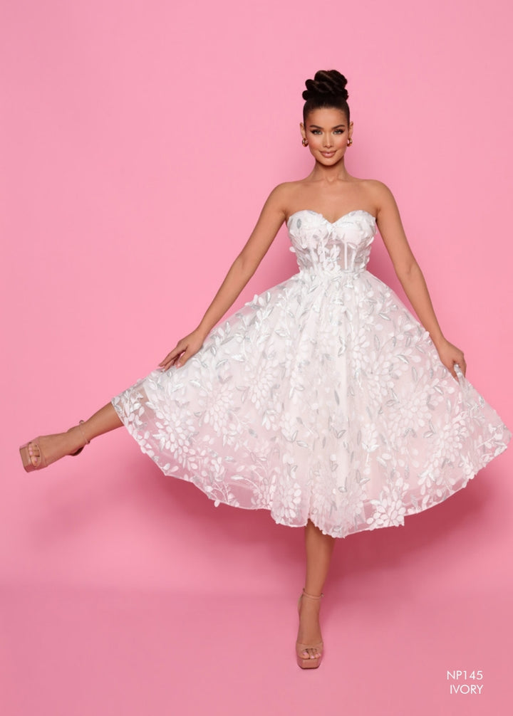 Nicoletta - NP145 (Available Ivory )