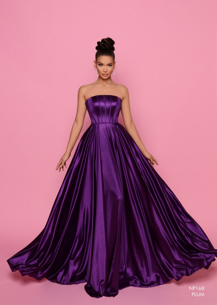 Nicoletta - NP168 (Available Champagne, Soft Sage and Plum)
