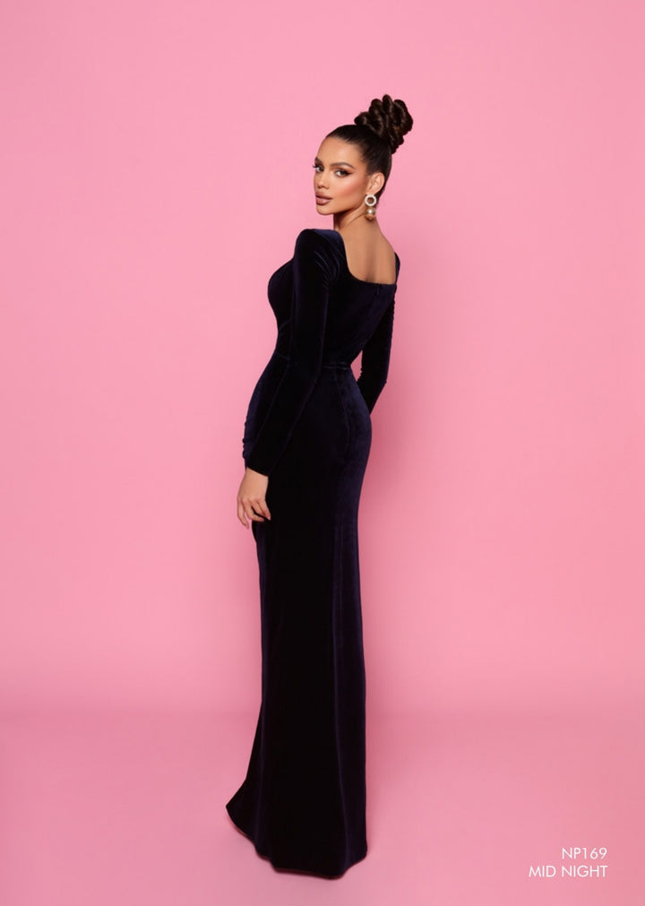 Nicoletta - NP169 (Available Royal, Teal, Midnight and Ruby)
