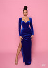 Nicoletta - NP169 (Available Royal, Teal, Midnight and Ruby)