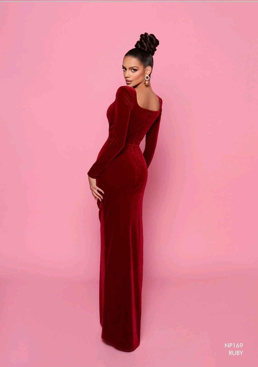 Nicoletta - NP169 (Available Royal, Teal, Midnight and Ruby)