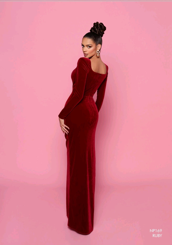 Nicoletta - NP169 (Available Royal, Teal, Midnight and Ruby)