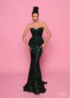 Nicoletta - NP174 (Available Emerald, Gold/Nude and Ruby)