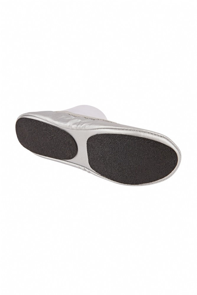 Secret Weapons Fold Up Flats in Silver Glitz