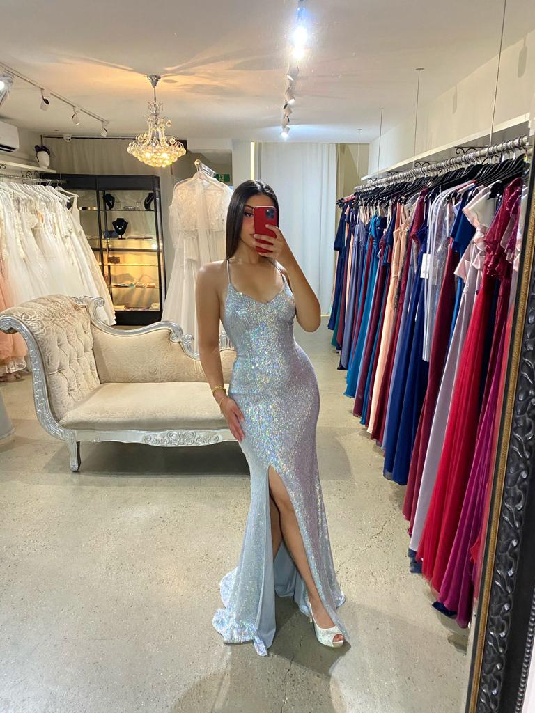 Tania Olsen Designs India Sequin PO594     (Available in Lilac, Black, Silver, Cobalt,Mint, Pink, Rose Gold, White, Aqua, Cherry, Red, Emerald, Pale Blue and Navy)