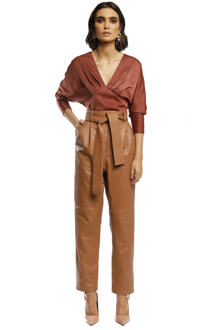 Pasduchas Madison Blouse in Nutmeg