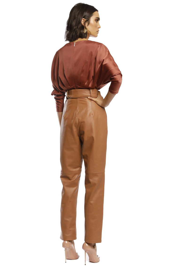 Pasduchas Madison Blouse in Nutmeg