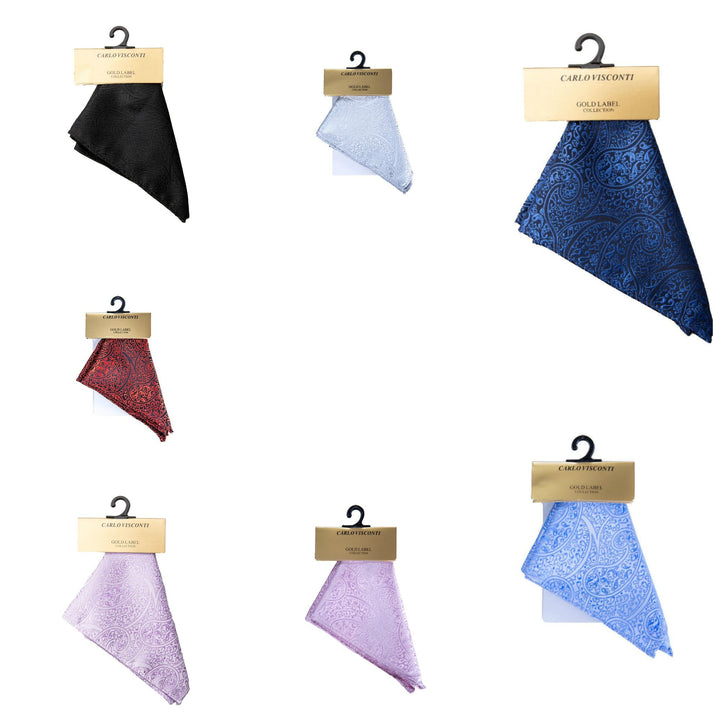 Pocket Square Paisley pattern to match Tie