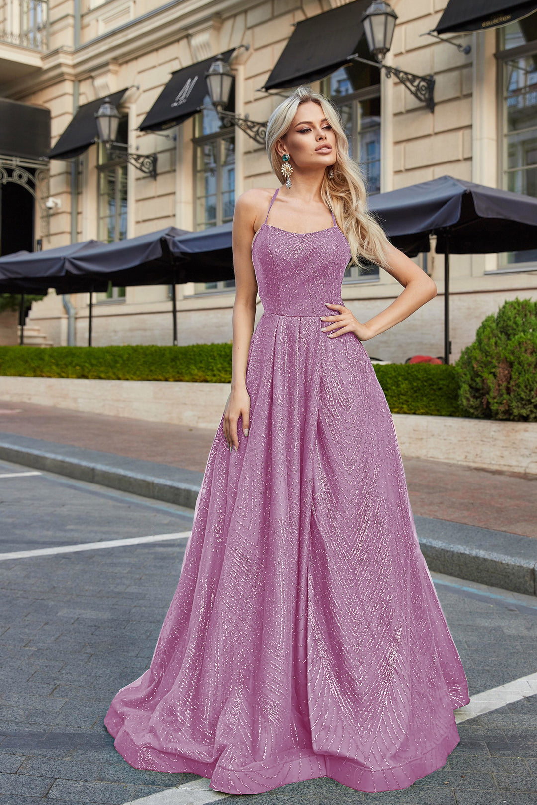 Tina Holly - TW325 (Available in Turquoise, Red, Emerald and Wisteria)