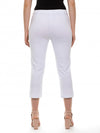 Equus slim fit 7/8 white pants