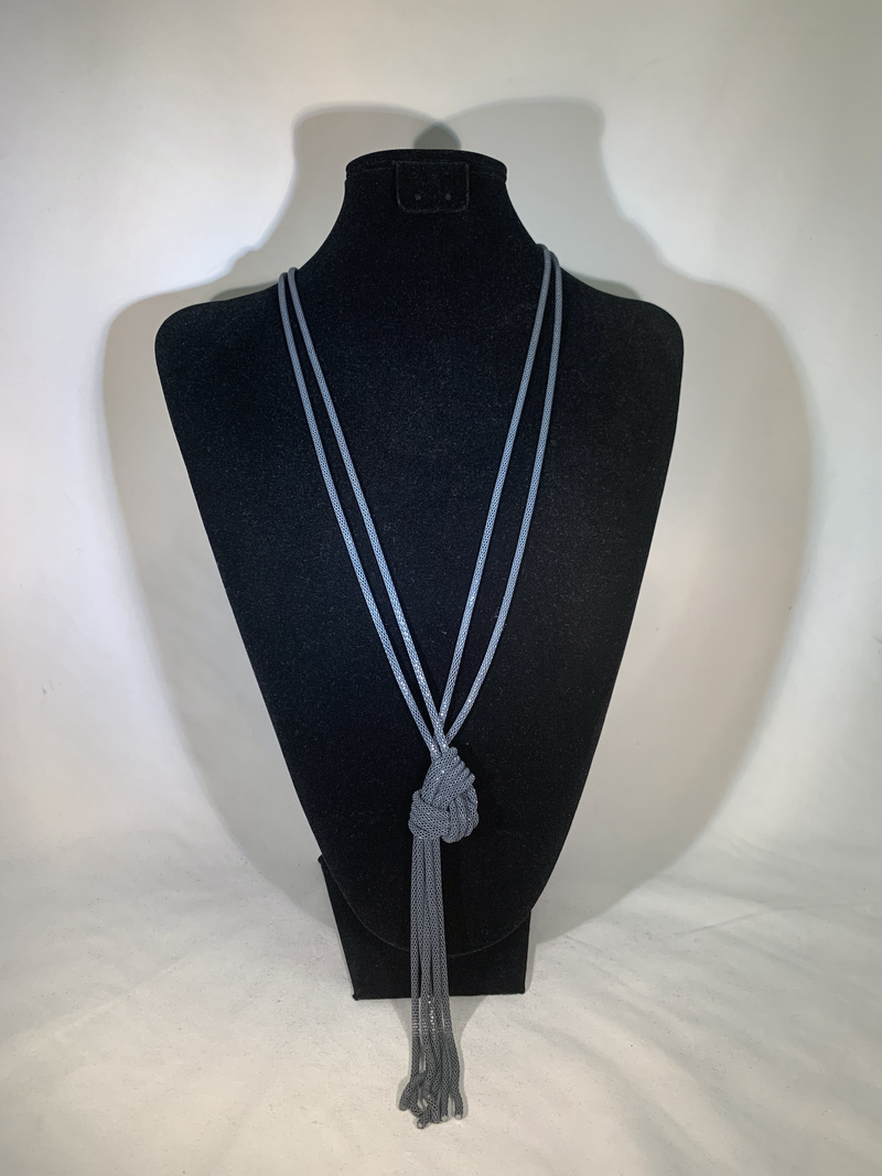 Stellar Rose Grey long necklace 69021