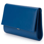 Madison Fold over Blue Clutch