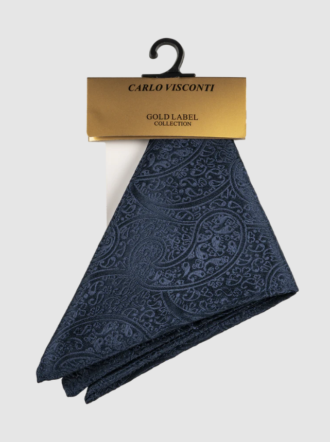 Pocket Square Paisley pattern to match Tie
